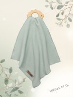 Doudou Erizo Natural Crudo y Verde - Imagen 2