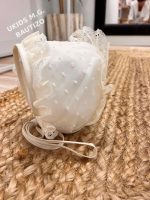 Exclusivo Faldón de Bautizo para Bebé con Capota en Plumeti  192 - Imagen 7