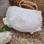 Culetín de Bautizo para Bebé en Lino Natural Clásico Modelo -510-