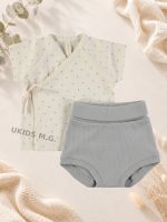 Conjunto camiseta cruzada manga corta + culotte. SMILE VENICE