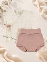 Conjunto camiseta cruzada manga corta + culotte. SMILE VENICE - Imagen 2