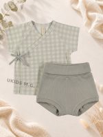 Conjunto camiseta cruzada manga corta + culotte. SMILE TOSCANA - Imagen 2