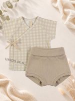 Conjunto camiseta cruzada manga corta + culotte. SMILE TOSCANA - Imagen 3