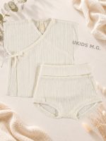 Conjunto camiseta cruzada manga corta + culotte. SMILE Cute - Imagen 2