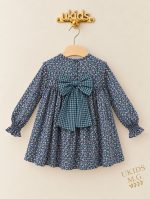 Vestido Niña Porcelana Hierbabuena - Imagen 2
