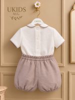 Conjunto Bebé niño Bautizo/Ceremonia - Imagen 2