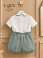 Conjunto Bebé niño Bautizo/Ceremonia - Imagen 5