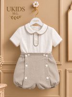 Conjunto Bebé niño Bautizo/Ceremonia - Imagen 6