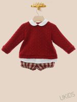 Conjunto baby Familia Guinda