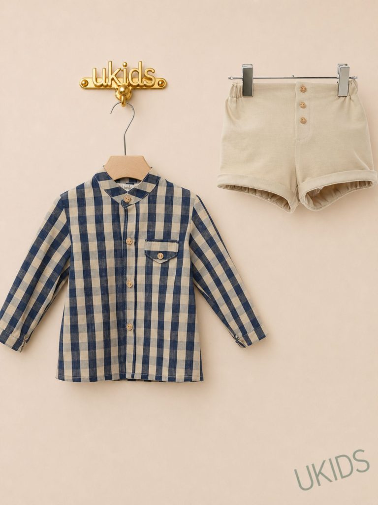 Conjunto niño 2 piezas Familia Camelia