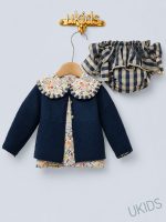Conjunto niña 3 piezas Familia Camelia