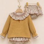 Conjunto niña color caramelo otoño-invierno