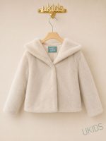 Chaqueta infantil niña Pelo