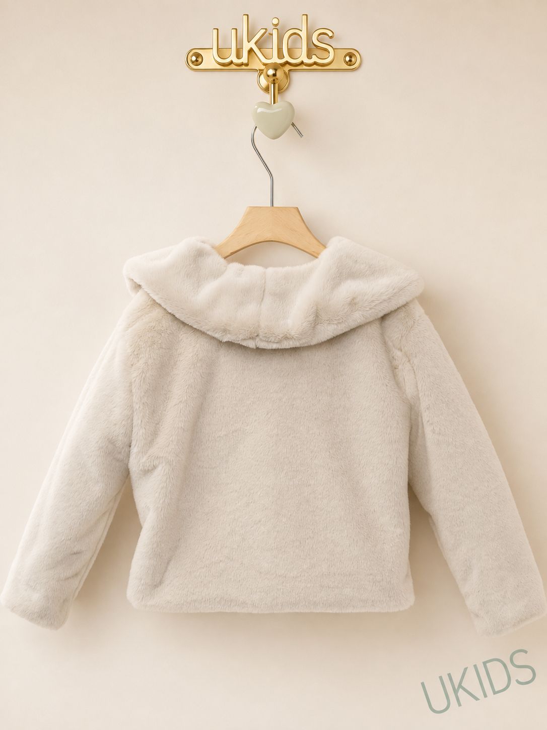 Chaqueta infantil niña Pelo