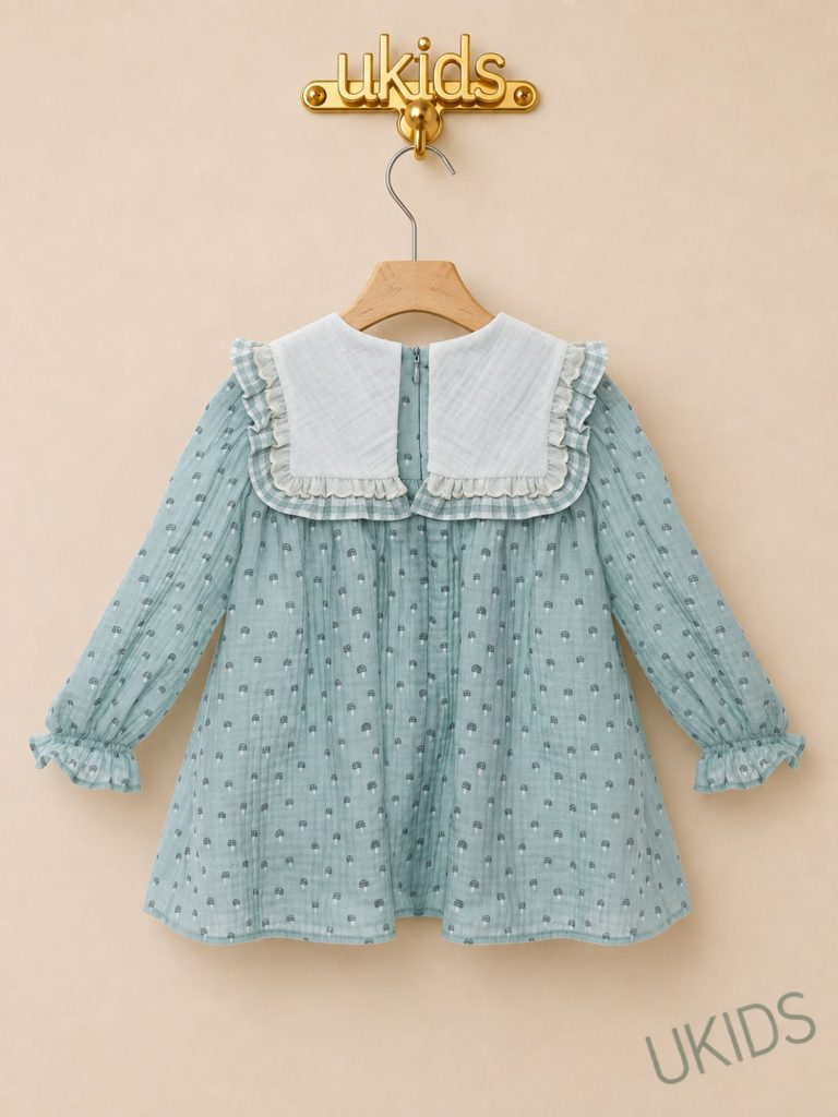 Vestido infantil Familia Bosque