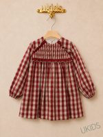 Vestido infantil Familia Guinda