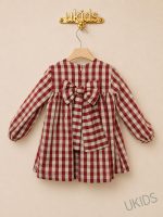 Vestido infantil Familia Guinda