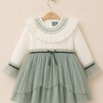 Vestido infantil Familia Canela