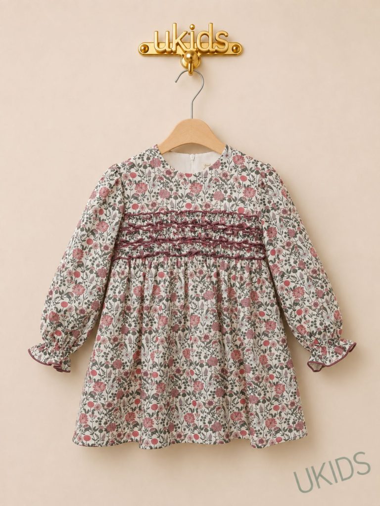 Vestido infantil Familia Aurora