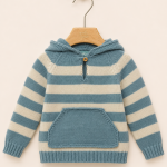 Jersey capucha niño Rayas