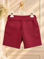 Pantalón Corto de Lino para Ceremonia Infantil - Imagen 3