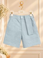 Pantalón Corto de Lino para Ceremonia Infantil - Imagen 8