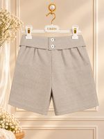 Pantalón Corto de Lino para Ceremonia Infantil - Imagen 10