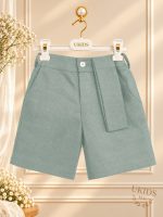 Pantalón Corto de Lino para Ceremonia Infantil - Imagen 22