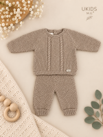 Conjunto Jersey - Pantalón punto arroz - Imagen 2