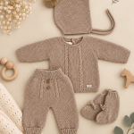 Conjunto Jersey - Pantalón punto arroz