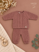 Conjunto Jersey - Pantalón punto arroz - Imagen 3
