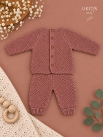 Conjunto Jersey - Pantalón punto arroz - Imagen 6