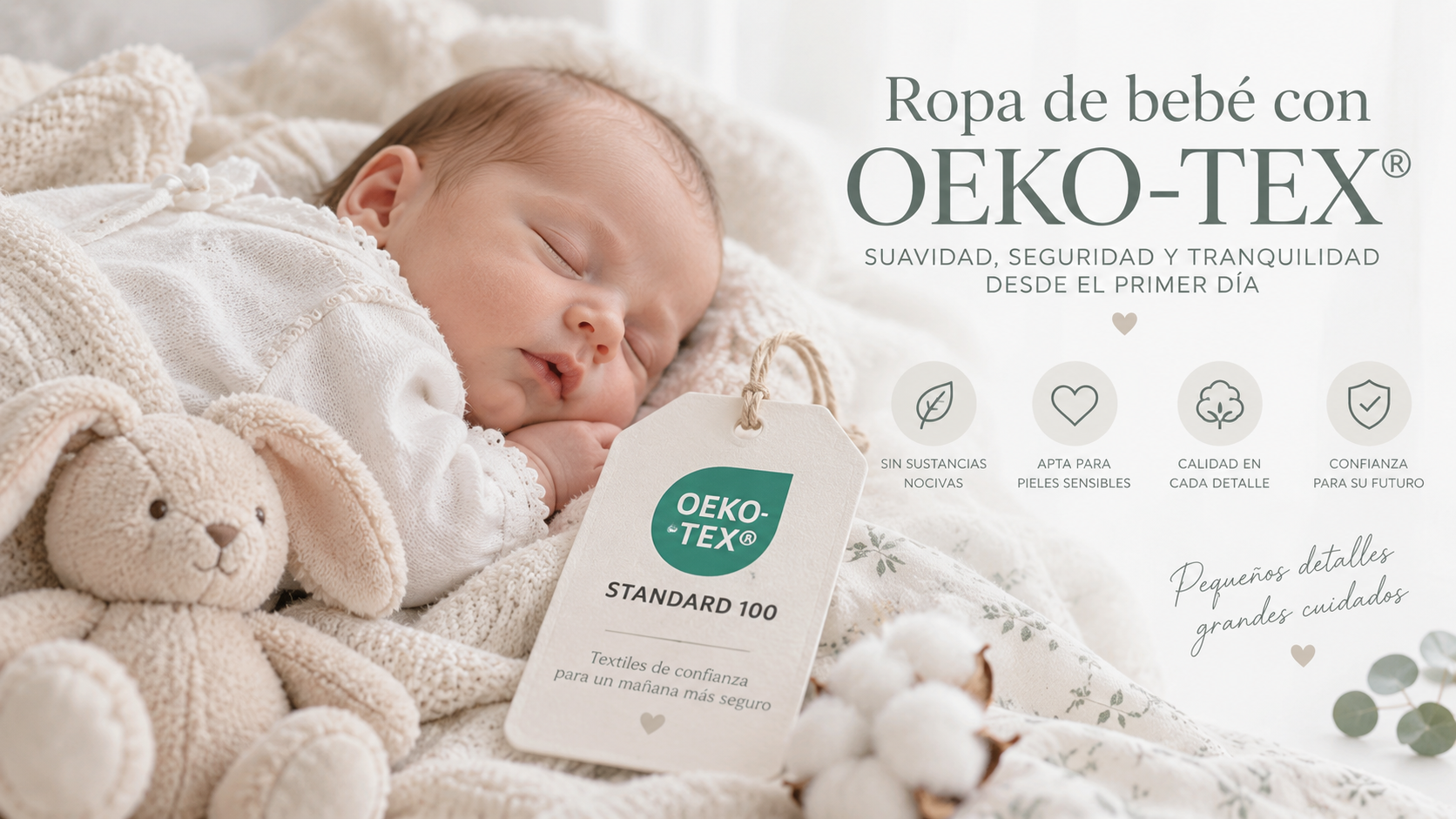 OEKO-TEX en ropa de bebé - certificación STANDARD 100