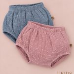 Pololo bebé denim y malva
